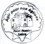 Pilgrim stamp Revel-Tourdan