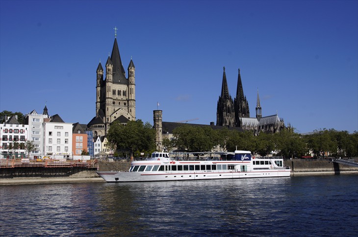 Le Grand Saint Martin et la cathédrale de Cologne
