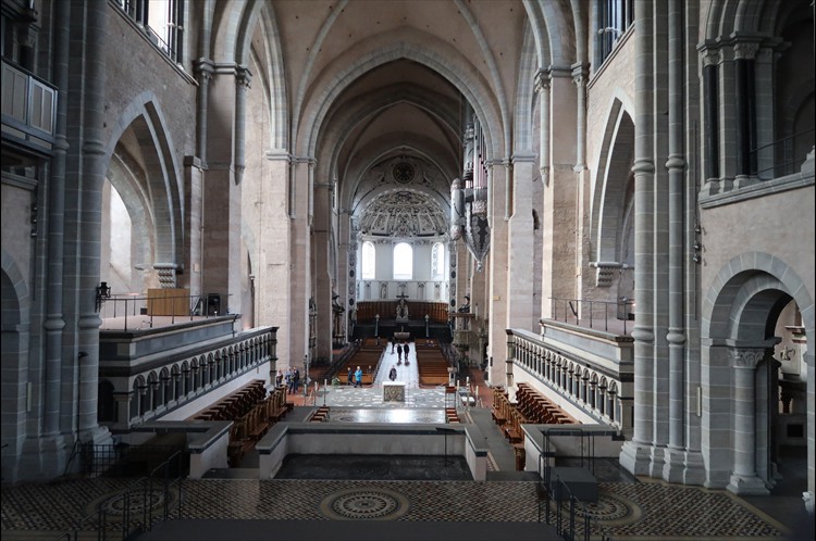 View from the choir