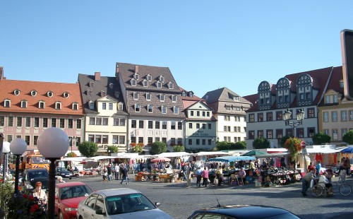 Place du marché de Naumburg
