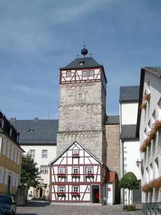 city tower in Bishofsheim