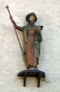 Saint-Jacques sur une maison à Laupertshausen