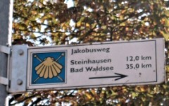 Jakobswegweiser nach Steinhausen