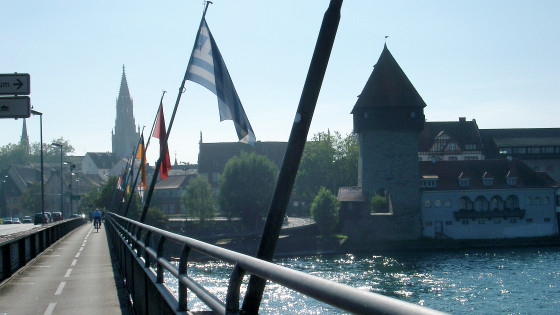 pont sur le Rhin