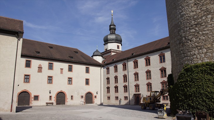 Courtyard of the core castle
