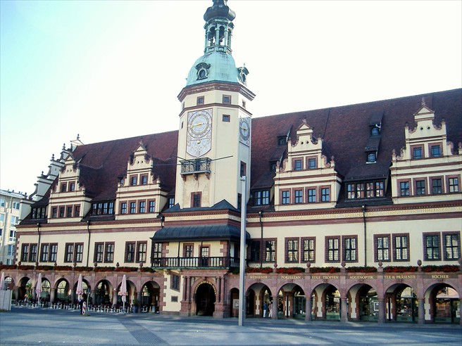 Leipzig old town hall