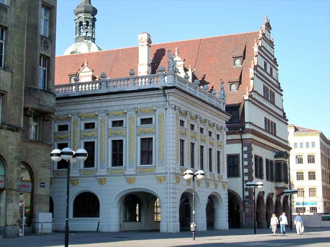 Old stock exchange, old town hall