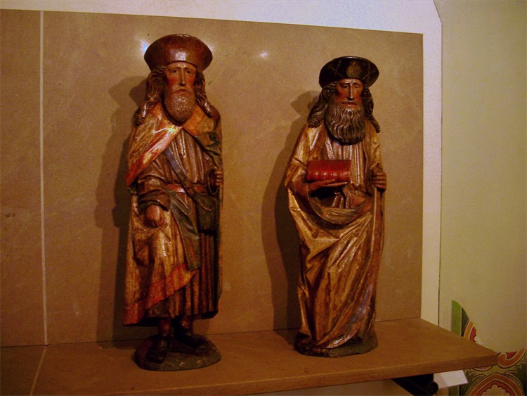Rochus et Jacques au musée de la cathédrale
