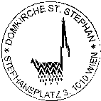 Pilgerstempel Stephansdom Wien