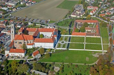 L'abbaye de Herzogenburg vue d'en haut