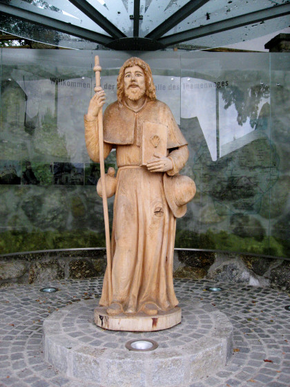 St Jacques, sculpture en bois
