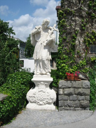 Statue de saint Jean Népomucène à Ybbs
