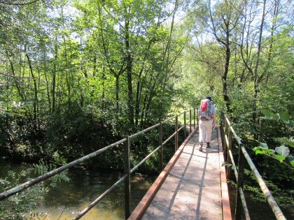 Footbridge over the Dürre Ager