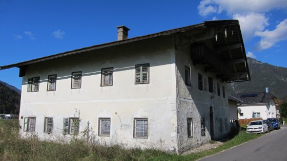 abandoned farmhouse in Erpfendorf