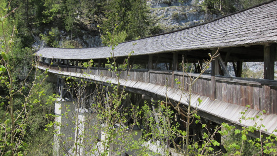 Haut pont sur la gorge de Wolfsbach