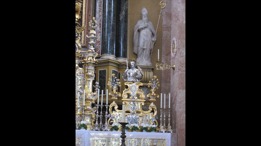 St. James at the silver altar