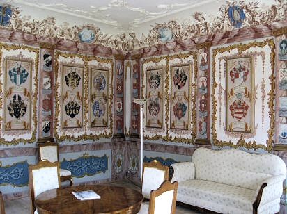 Rokkoko room in the Fischingen monastery