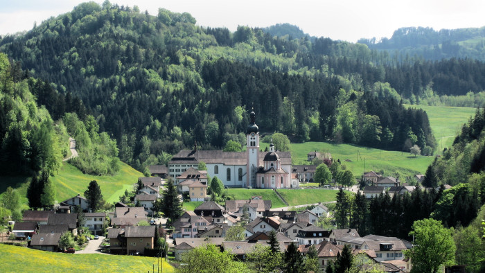 Kloster Fischingen und Dorf