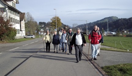 Pilgergruppe der Pfarrei Aesch-Birmensdorf-Uitikon