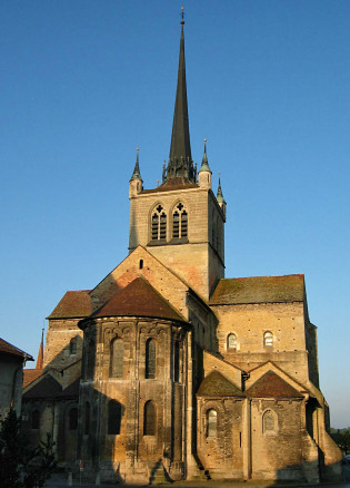 Apse of the cathedral of Payerne