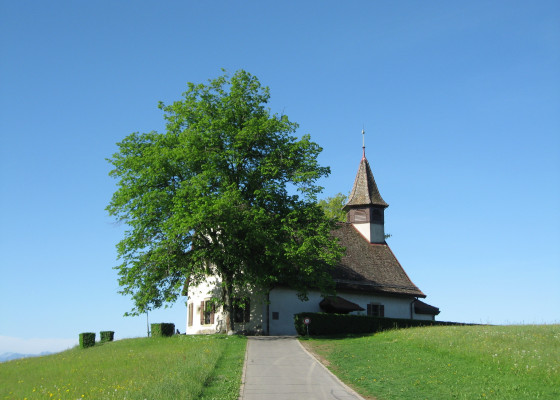 St-Laurent-chapel near Les Croisettes