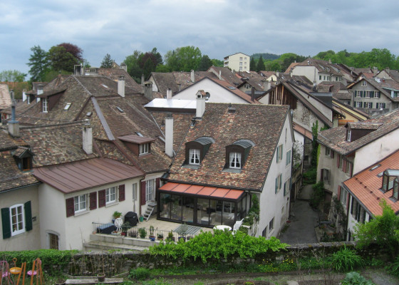 view from Schloss Aubonne