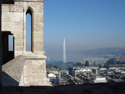 Blick vom Turm der Kathedrale