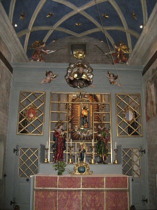 schwarze Madonna in der Lorettokapelle