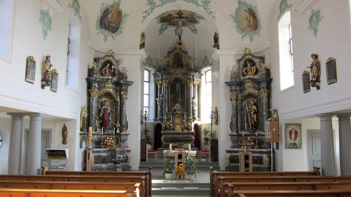 Jakobskirche in Geiss, Innenansicht
