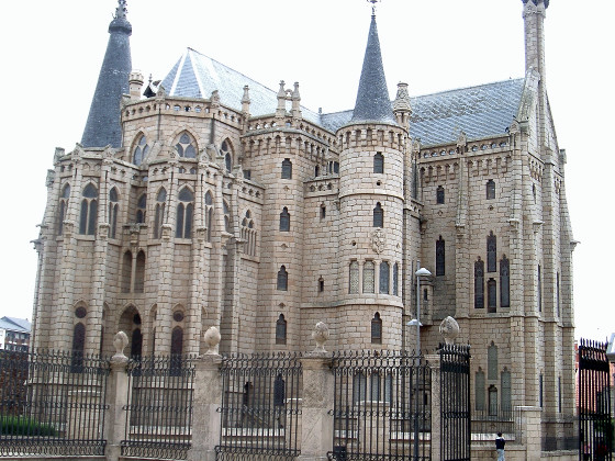 Astorga, Bishop's Palace by Gaudi