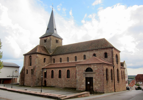 romanesque church St. Arbogast
