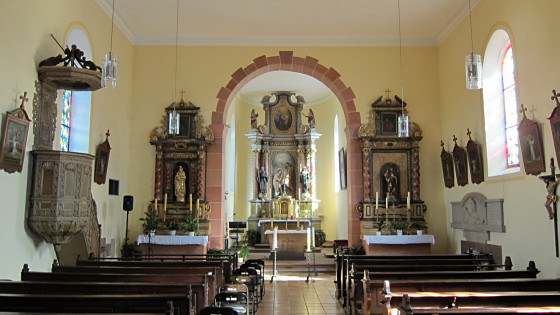 Johanneskirche, vue intérieure