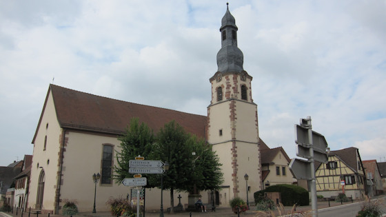 L'église d'Ergersheim