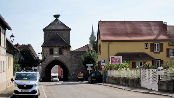 town gate of Dambach-la-Ville