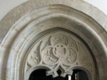 Detail gotisches Portal