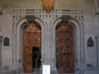 Main portal of the cathedral in Konstanz
