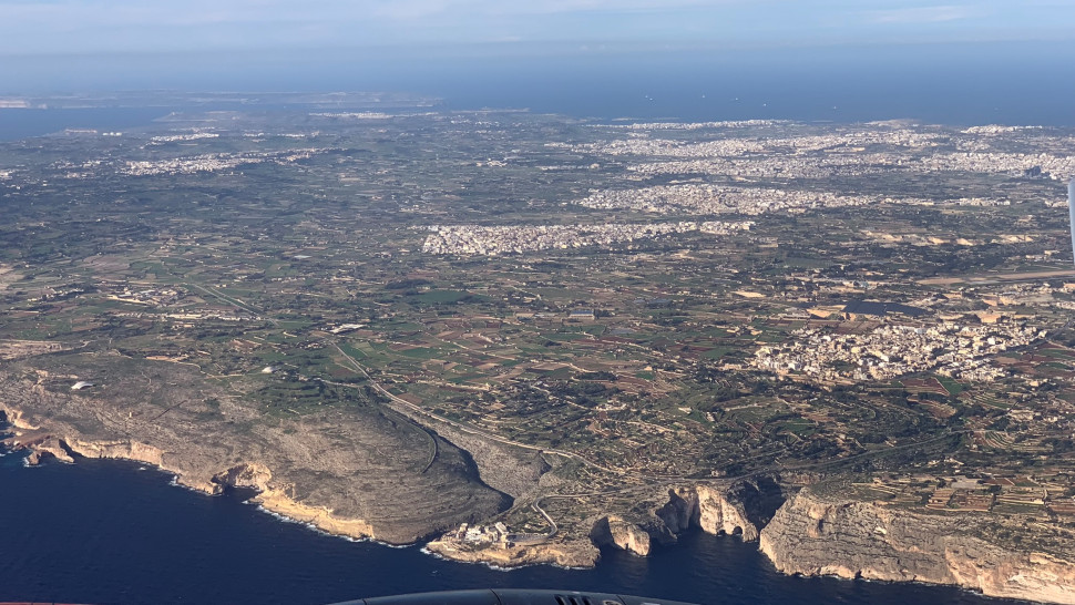 Malta from above