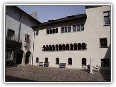 Museum courtyard