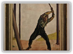 Ferdinand Hodler, "The Woodcutter"