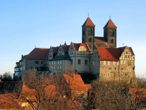 Schloss Quedlinburg; Quelle: Wikipedia
