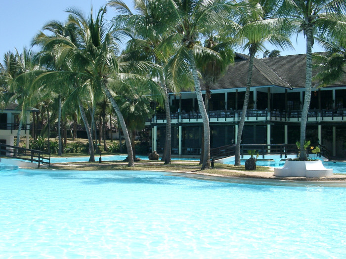 Pool des Hotels Flamino Beach