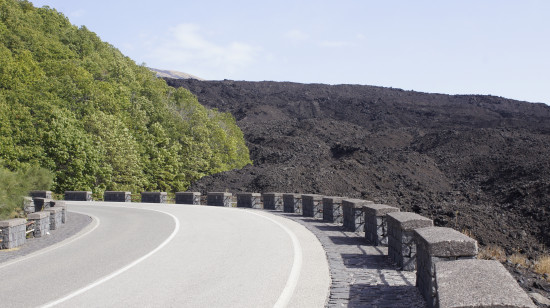 Street to Etna