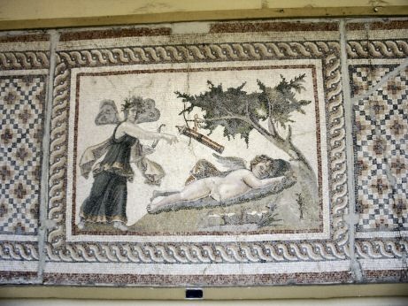 Eines des vielen Mosaiken im Museum von Antakia