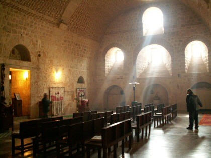 tonnenförmige Halle der Kirche Mor Gabriel