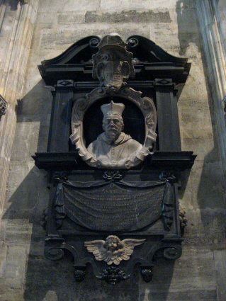 Grabdenkmal Bischof Wolfrath im Wiener Stephansdom