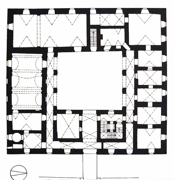 Floor plan Ochsenburg Castle