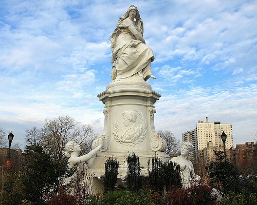 Monument Heinrich Heine dans le Bronx