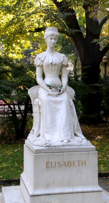 Empress Elisabeth statue in Meran