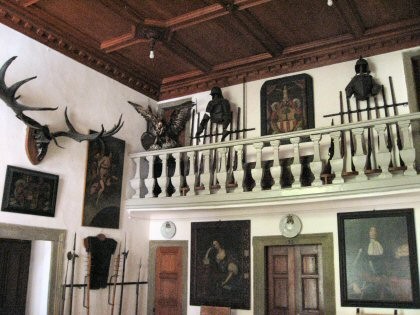 Palazzo Salis, Intérieur